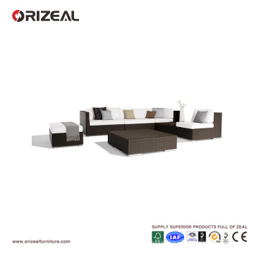 Sofa en rotin extérieur sectionnel OZ-OR058